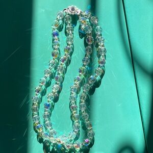 Elegant Crystal Beaded Necklace